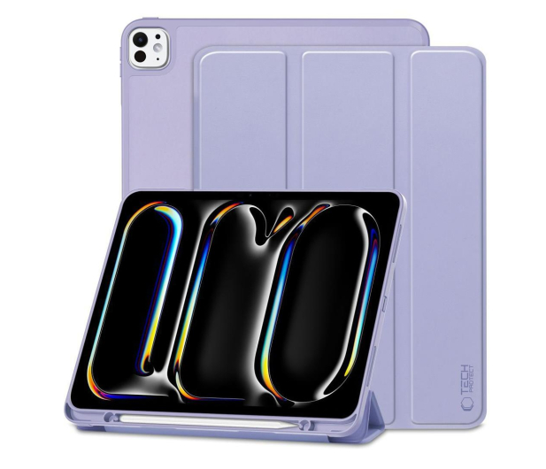TECH-PROTECT SmartCase Pen do iPad Pro 13" Violet 5906302308576 - 1274716 - zdjęcie